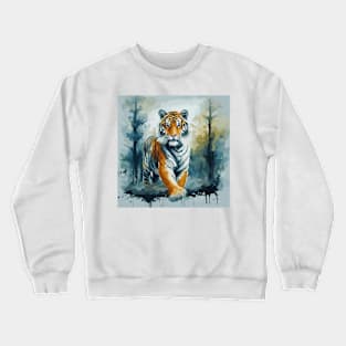 Tiger Art Crewneck Sweatshirt